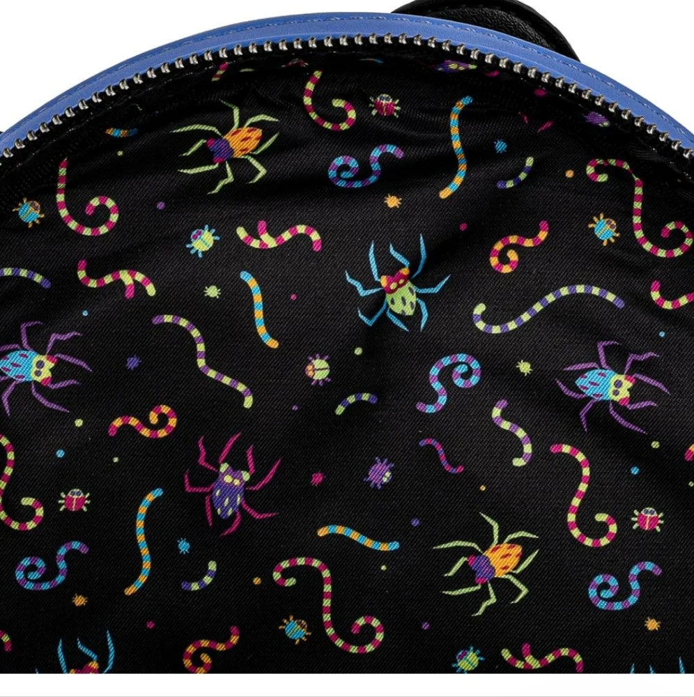 NWT Loungefly Nightmare Before Christmas Oogie Boogie Wheel Mini Backpack - Picture 4 of 11